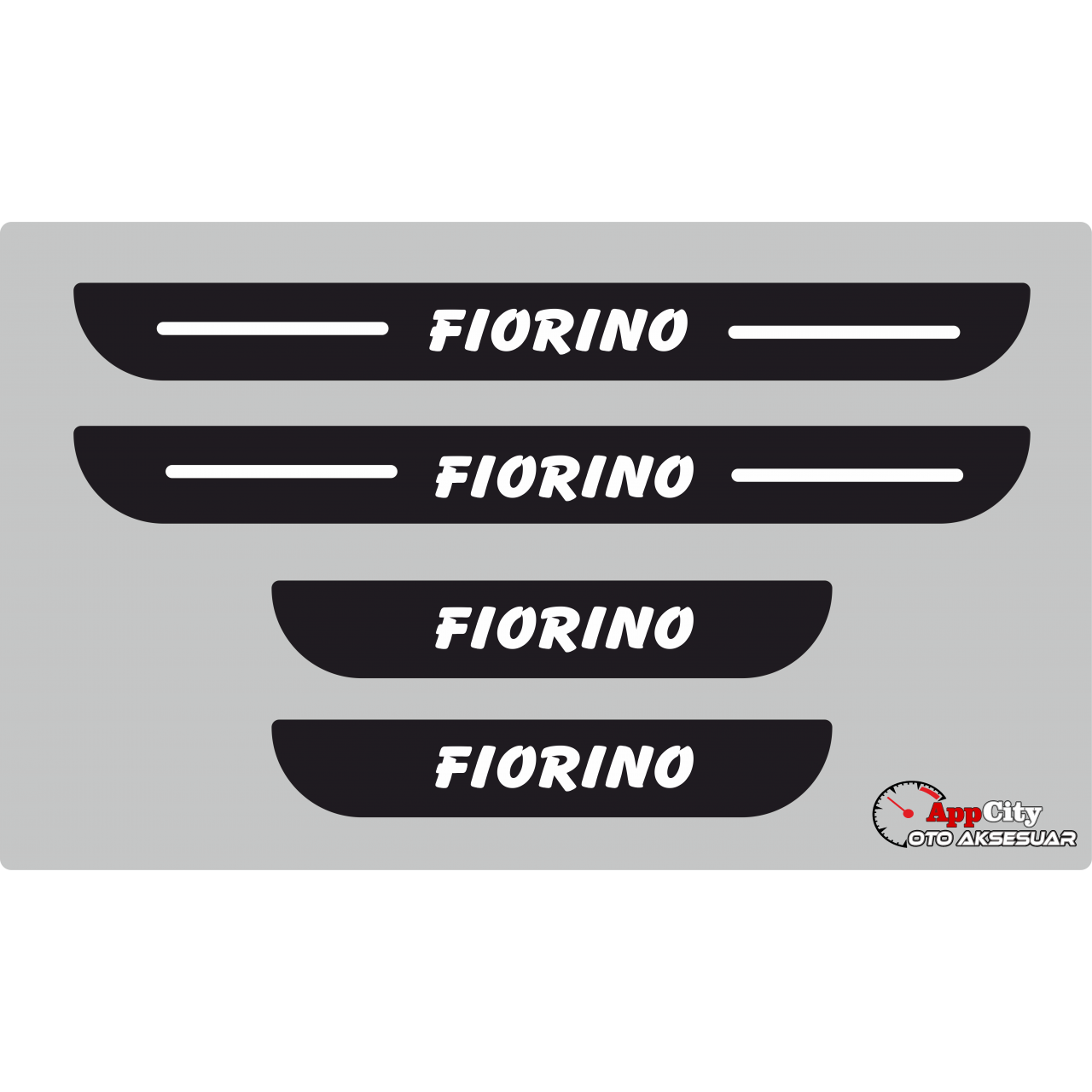 Fiat Fiorino Uyumlu Kapı Eşiği (4Lü Set)