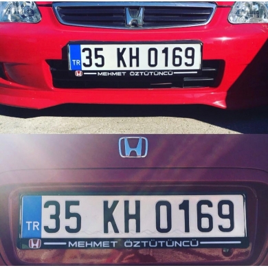 İSİMLİ PLAKALIK - LAZER KESİM PLAKALIK