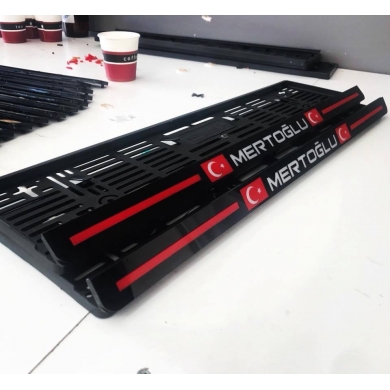 PLAKA KESMEYE SONNN - KİŞİYE ÖZEL PLEKSİ PLAKALIK