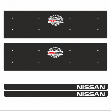 Nissan Tamboy Pleksi Plakalık (2 Adet)