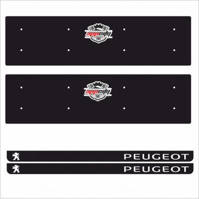 Peugeot Tamboy Pleksi Plakalık (2 Adet)
